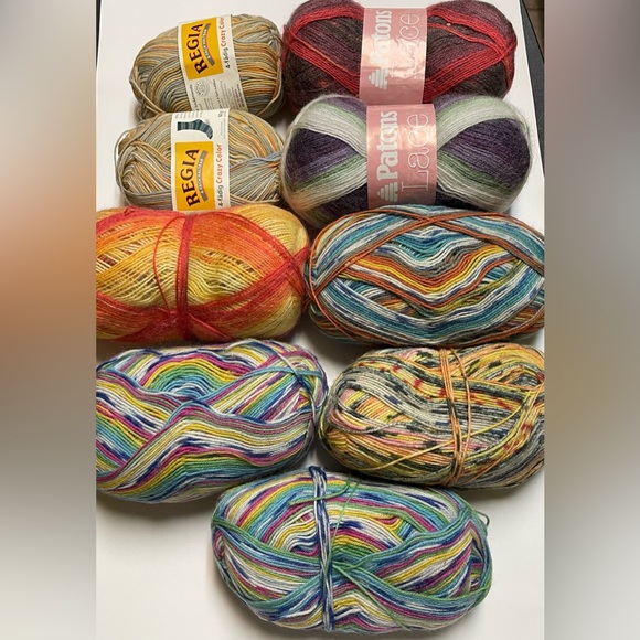 Lots of Crochet Yarn Acrylic Mohair, Etc. - Picture 11 of 11